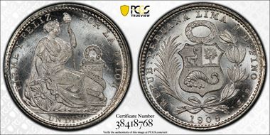 1905-JF Dinero KM-204.2 MS65+