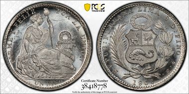 1905-JF Dinero KM-204.2 MS65