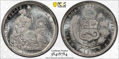 1905-JF Dinero KM-204.2 MS66+