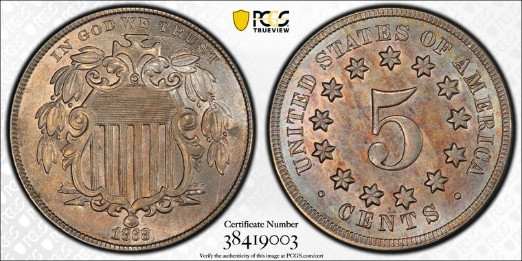 Cert 38419003 - Coin Image