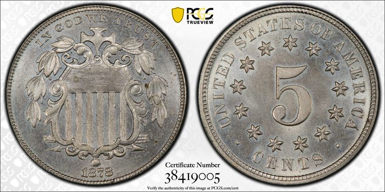 Cert 38419005 - Coin Image