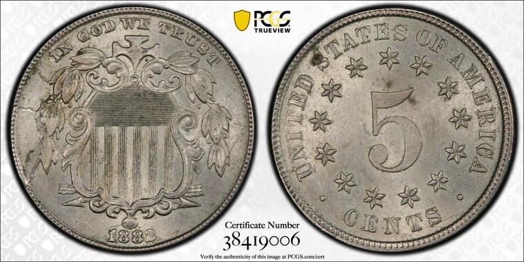 Cert 38419006 - Coin Image