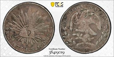 (1872-77) 8 R KM-R3 C/M on Mex 8R N1