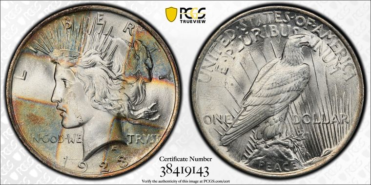 Cert 38419143 - Coin Image