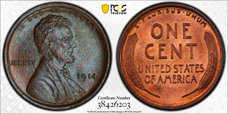 Cert 38426203 - Coin Image