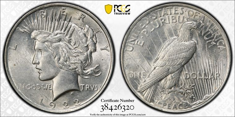 Cert 38426320 - Coin Image