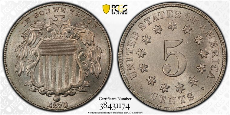 Cert 38431174 - Coin Image