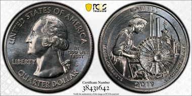 2019-S 25C Lowell NP MS67