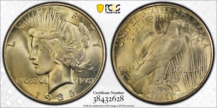 Cert 38432628 - Coin Image