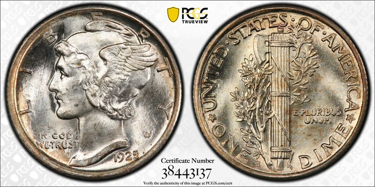 Cert 38443137 - Coin Image