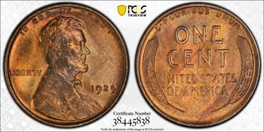 1929 1C MS64RB