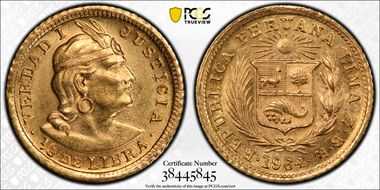 1964 ZBR 1/5 Lib MS63