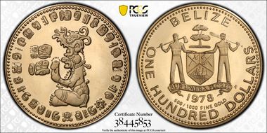 1978-FM $100 Itzamna KM-55 PR67DCAM