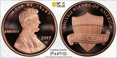 2019-W 1C Shield PR66DCAM