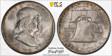 1949-S 50C MS66+ FBL