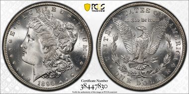 1890-S $1 MS66+