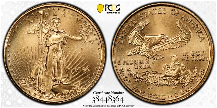 Cert 38448364 - Coin Image