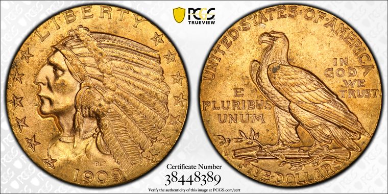 Cert 38448389 - Coin Image