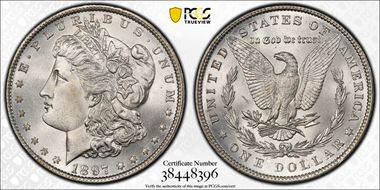 1897 $1 MS66+