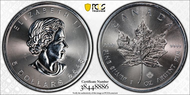 Cert 38448886 - Coin Image