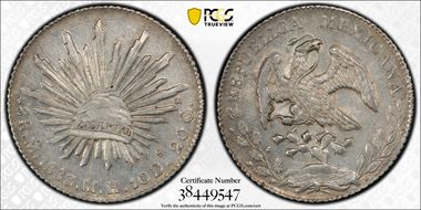 1883-Mo MH 8 R Mo68 AU58