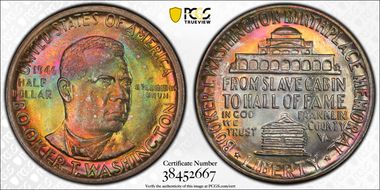 1946 50C Booker T. Washington MS68