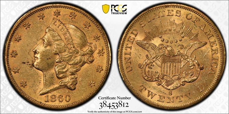 Cert 38453812 - Coin Image