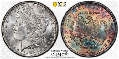 1885-O $1 MS64