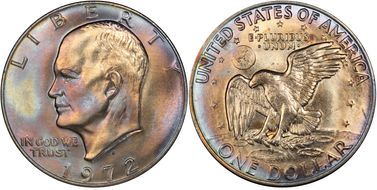 1972-D $1 MS67