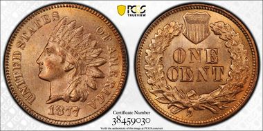 1877 1C MS64RD