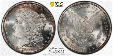 1881-S $1 MS68