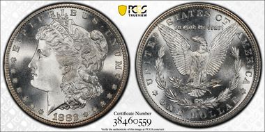 1882-S $1 MS68+