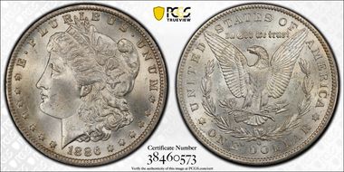 1886-O $1 MS64