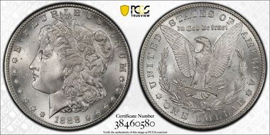1888-S $1 MS64+