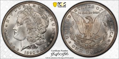 1890-CC $1 MS65+