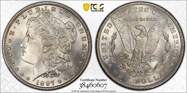 1897 $1 MS67