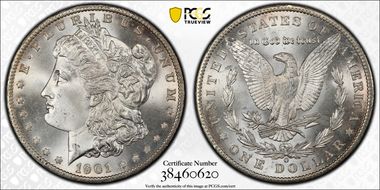 1901-O $1 MS66+