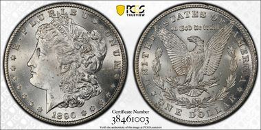 1890-CC $1 MS65