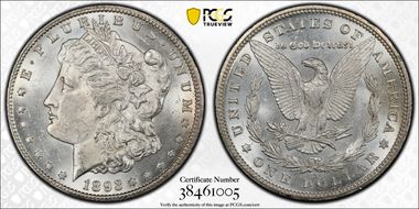1893-CC $1 MS62