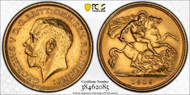 1915-S 1/2 Sov S-4009 N1