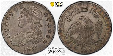 1831 50C O- 111' XF45+