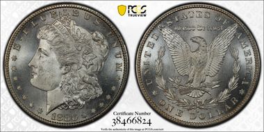1880-S $1 MS67+ 