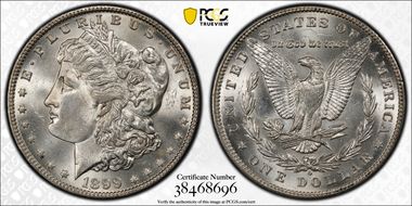 1899-O $1 Micro O MS63