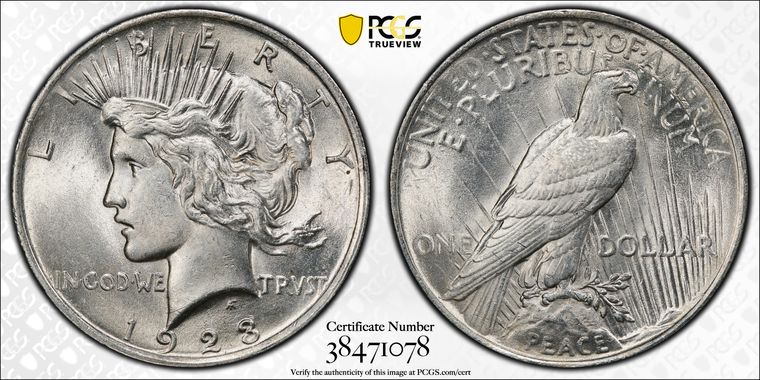 Cert 38471078 - Coin Image