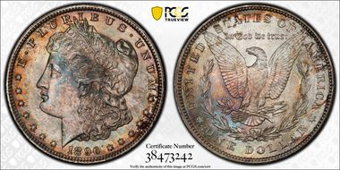 1896 $1 MS66