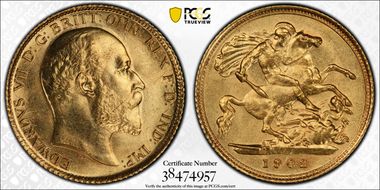 1902-S 1/2 Sov S-3977A MS62