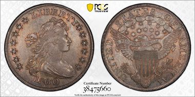 1800 $1 BB-192, AMERICAI AU53