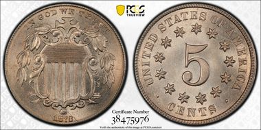 1873 5C Closed 3 MS66+