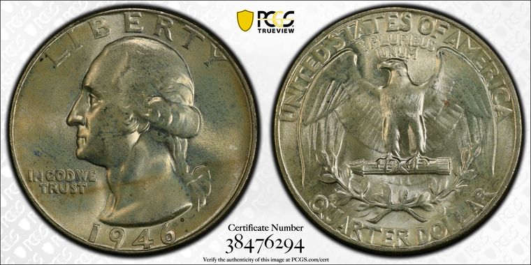 Cert 38476294 - Coin Image