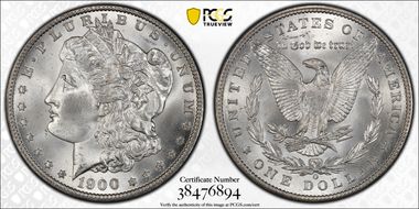 1900-O $1 MS67